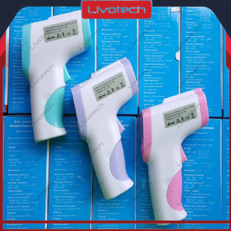 Non-Contact Infrared Thermometer It-122 / Termometer Tembak Laser