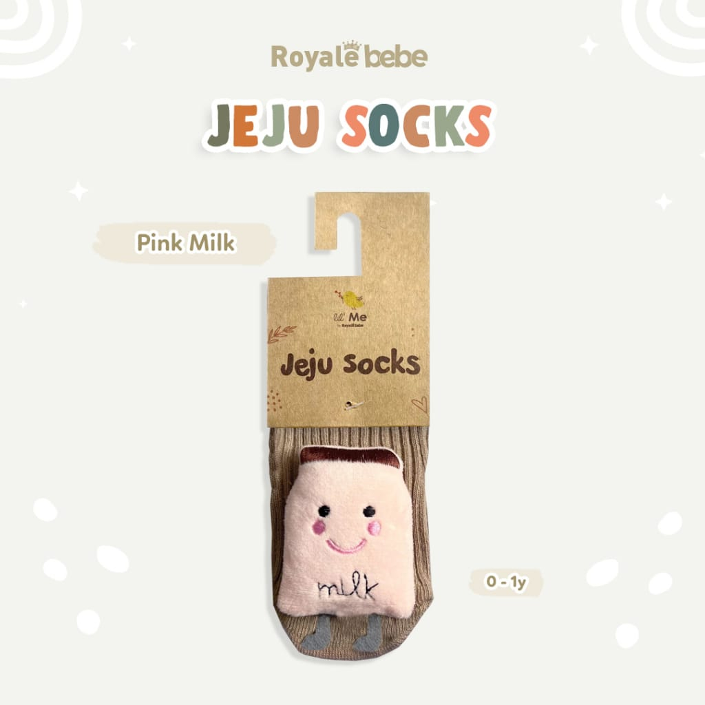 Royale Bebe Lil Me Jeju Socks - RANDOM isi (2pcs) RB-JS/2