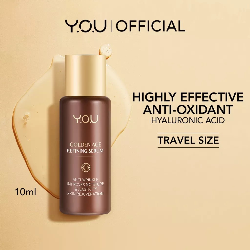 YOU GOLDEN AGE REFINING SERUM TRAVEL SIZE 10ml - TERDAFTAR BPOM - Y.O.U GOLDEN AGE SERUM
