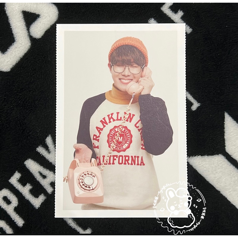 BTS J-Hope Postcard set pin badge 2nd Muster 22920