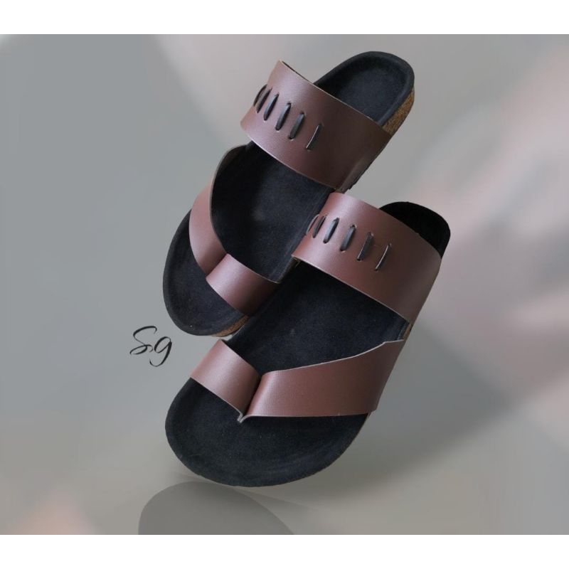 sandal slop puyuh kekinian model birken ban dua//Sandal New Arrival SG //Sandal Viral