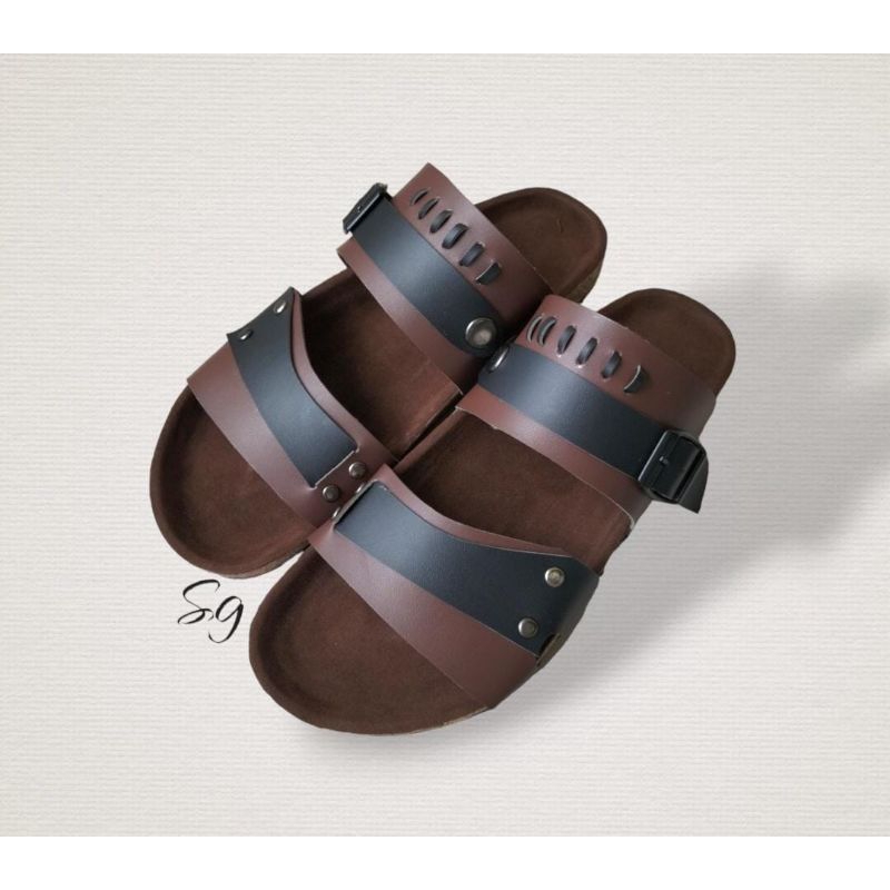 sandal slop puyuh kekinian model birken ban dua//Sandal New Arrival SG //Sandal Viral