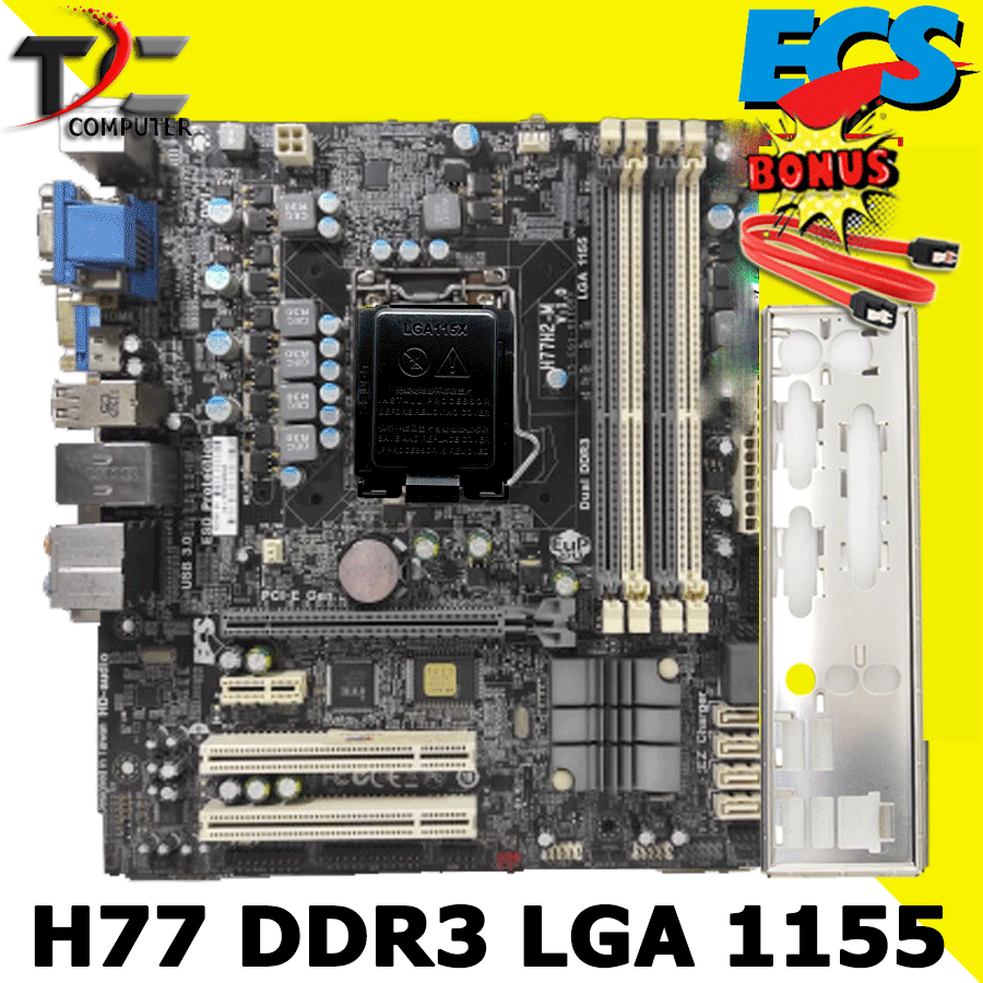 Mainboard H77 LGA 1155 DDR3 4SLOT RAM