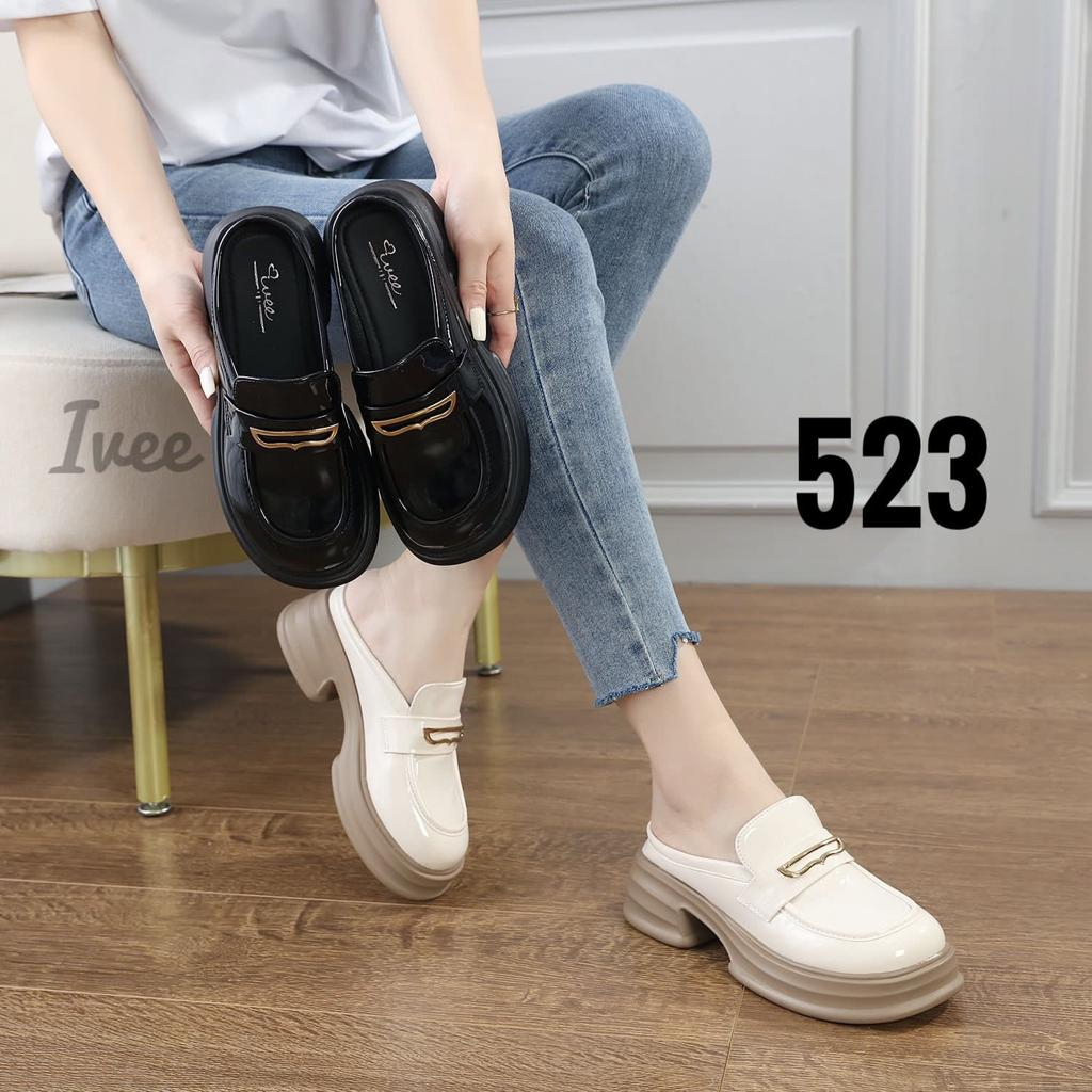 IVEE CHUNKY LOAFERS SHOES KOREA BEAUTYFLY  GS # 523