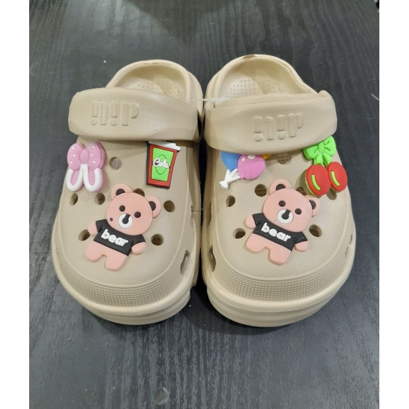 Sandal fuji anak perempuan terbaru jibtz jelly Eva import 805 ne fashion