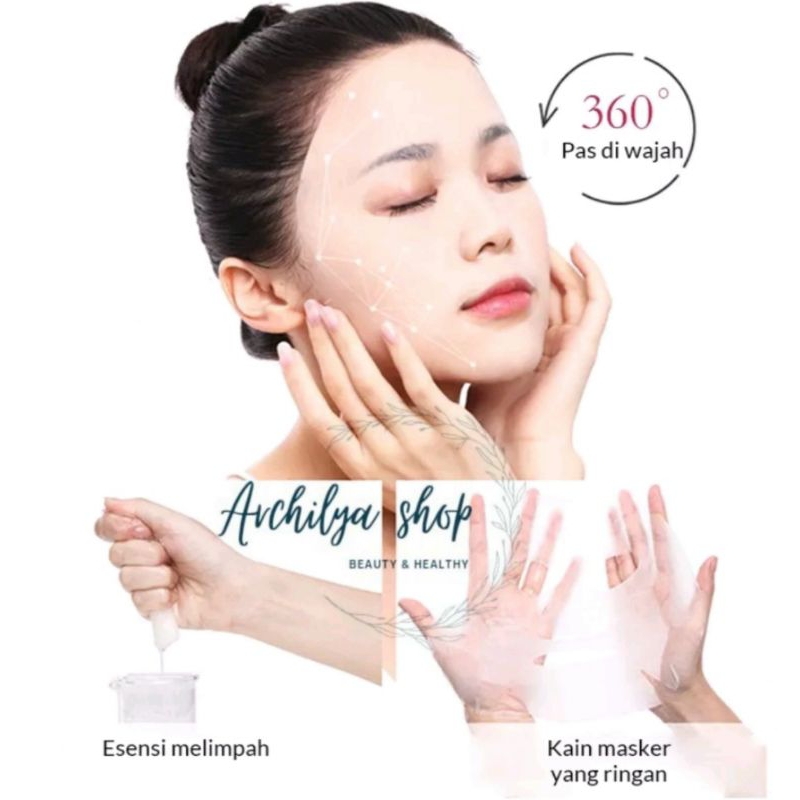 Bioaqua Sheet Mask Isi 12 Pcs Random