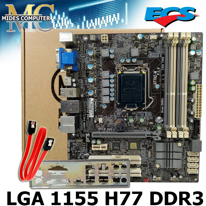 Mainboard Motherboard H77 intel LGA 1155