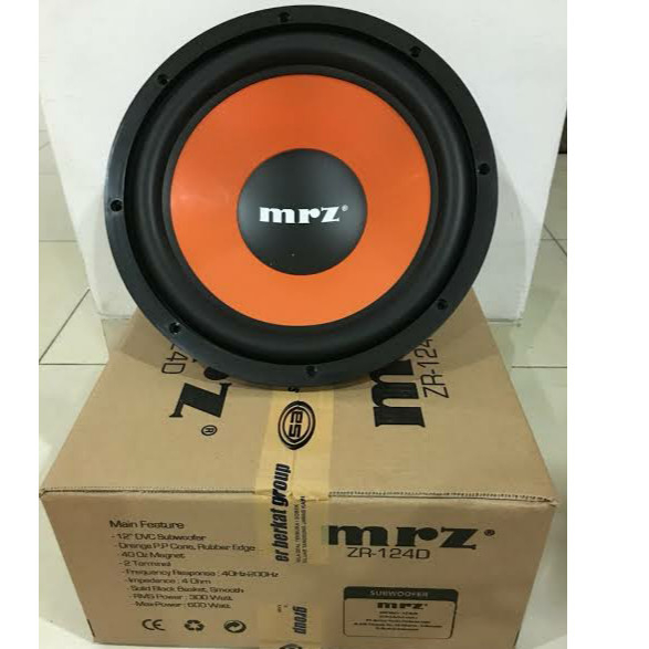 Subwoofer MRZ 12 inch Double coil / Subwoofer mobil pasif 12inch / Sub pasif MRZ