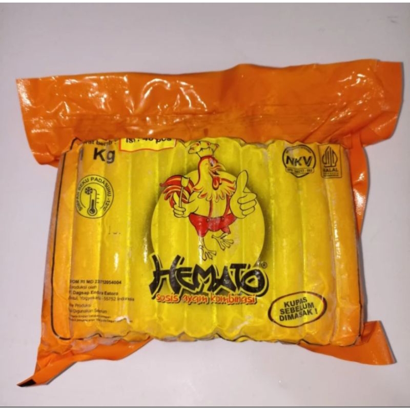 

Hemato Sosis Ayam 1kg 40s