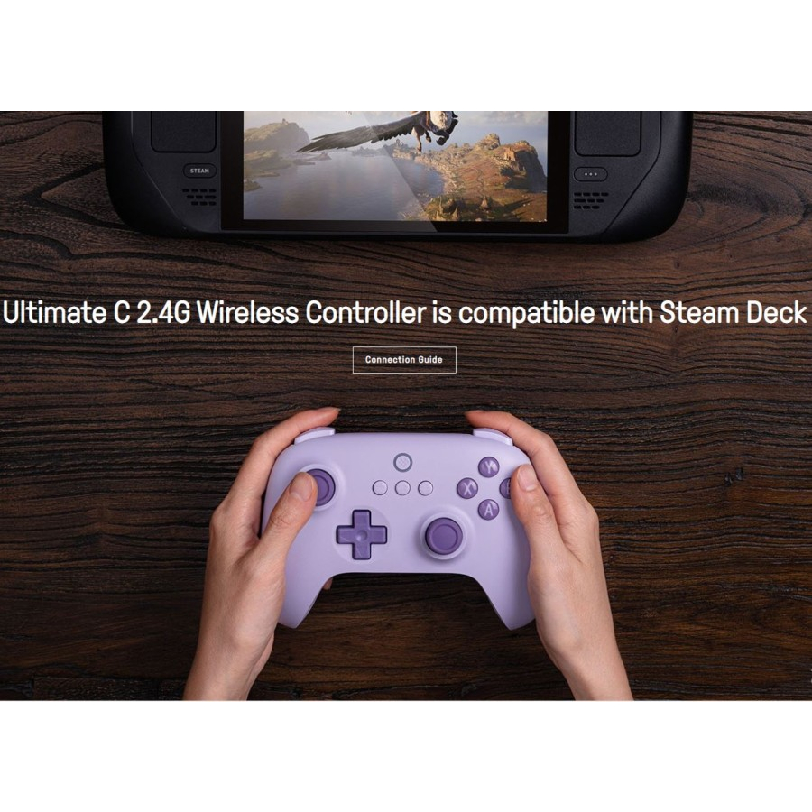 8Bitdo Ultimate C 2.4G Wireless Controller Gamepad Windows Android PC