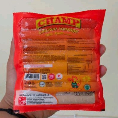 

CHAMP SOSIS AYAM 375 GR ISI 15 PCS