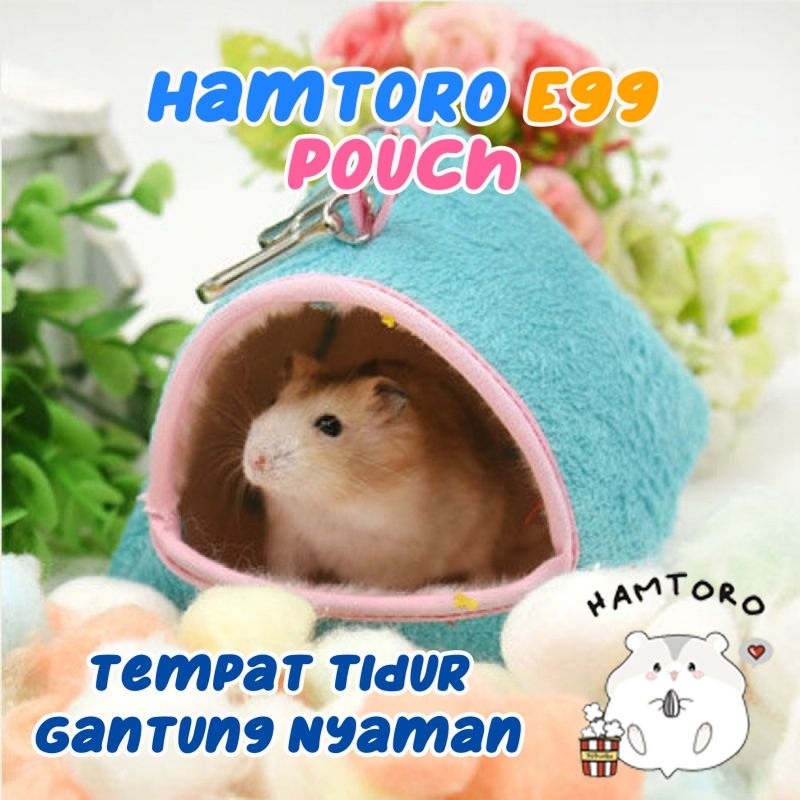 Hamtoro Egg Pouch Kasur Hamster Gantung