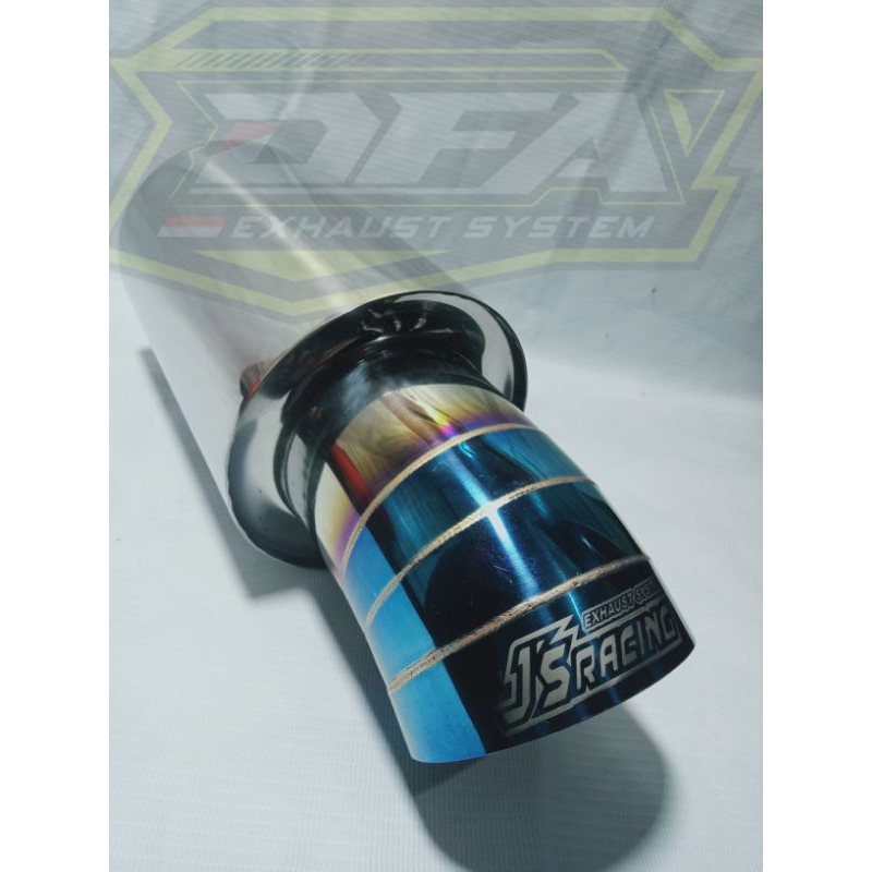 KNALPOT JS RACING SUARA NGEBAS MOBIL GRANDMAX APV LUXIO AVANZA XENIA SIGRA CALYA AYLA BRIO JAZZ SWIF