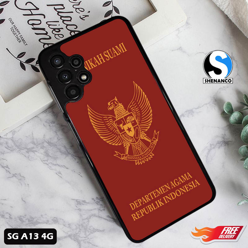 [COD]Promo Case Samsung A13 A12 A11/M11 Gambar Buku Nikah Casing Hp Bisa Type Lain Desain Kekinian H