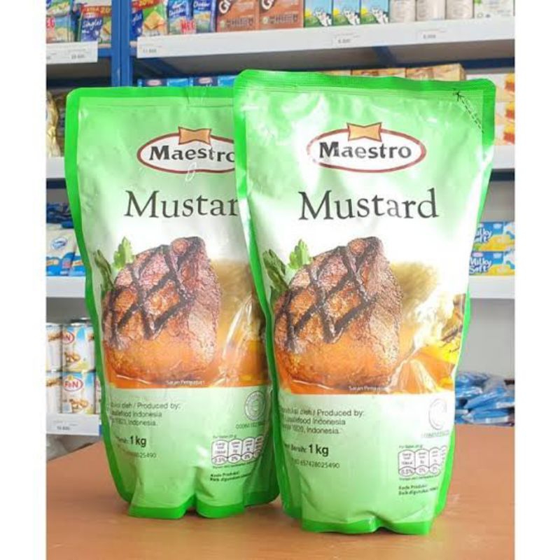 Maestro Mustard Standing Pouch 1kg