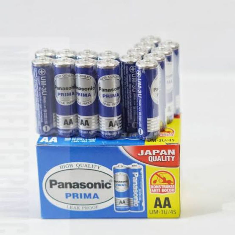 Panasonic Baterai AA Prima/ Baterai AA Panasonic prima/ baterai Panasonic jam dinding