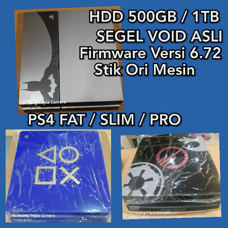 PS4 Pro / PS4 Slim / PS4 Fat