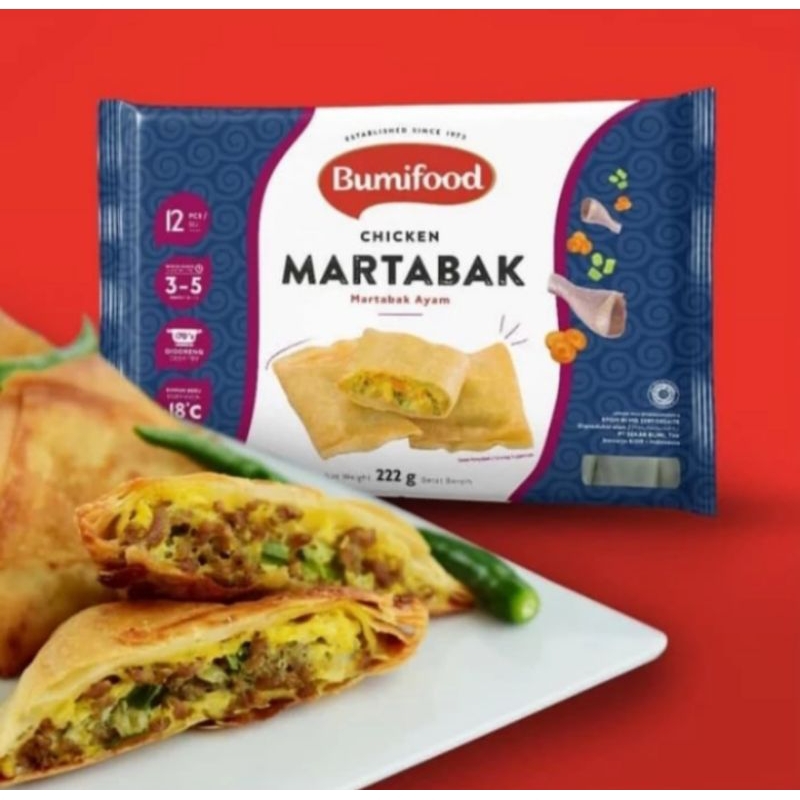 

Bumifood Martabak Ayam 222gr