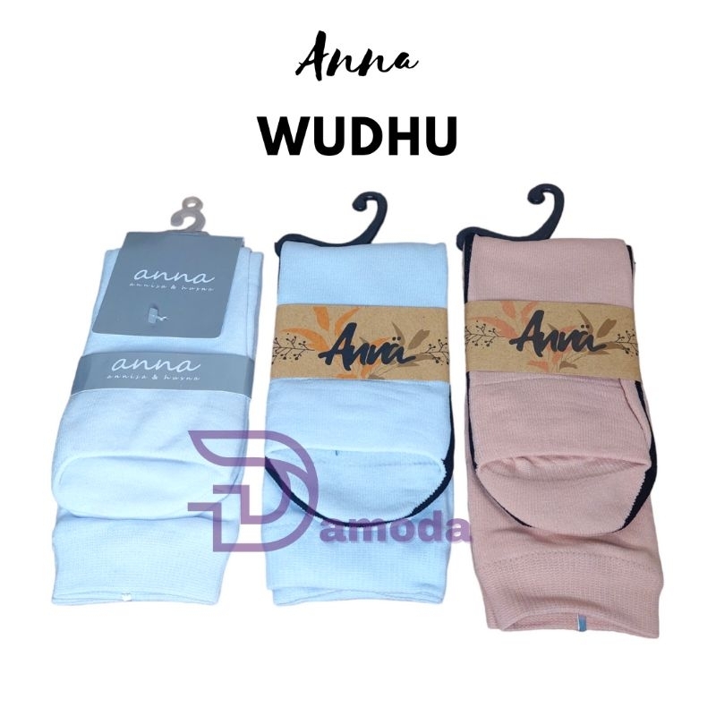 Kaos Kaki Wudhu Telapak Hitam Anna By Kanik | Kaos Kaki Wudhu Anna