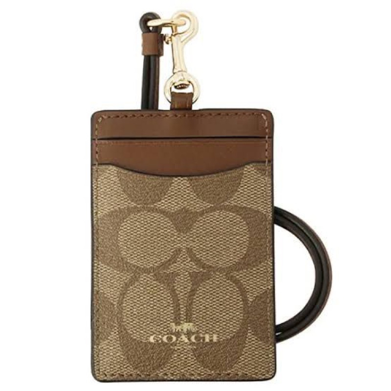 

Coach Lanyard id Saddle 2