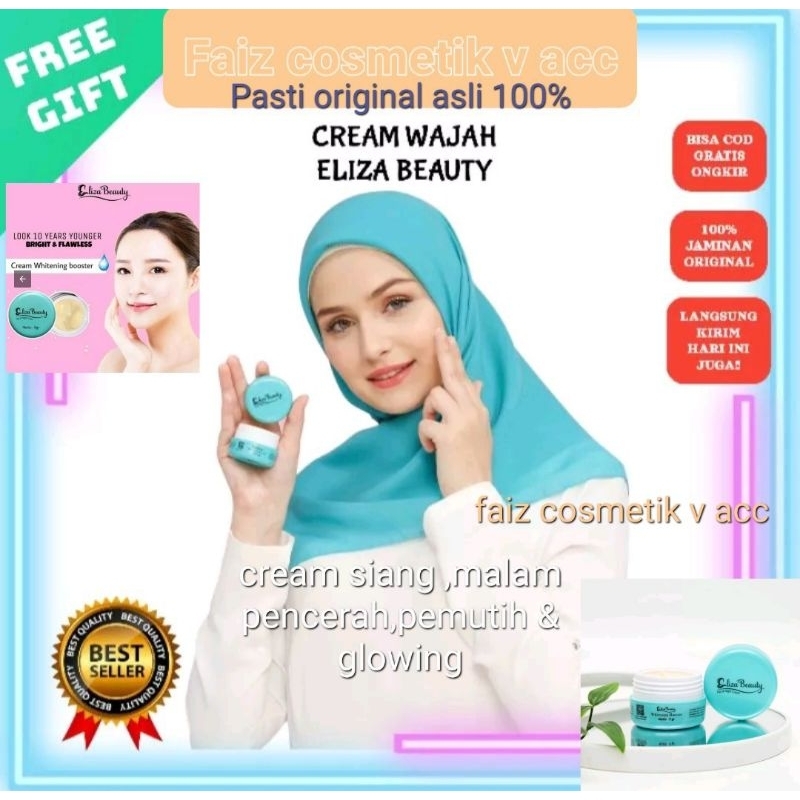 Cream Eliza Beauty All In One Skin Type Day ,Night / Krim Siang, Malam pencerah,pemutih &amp; glowing