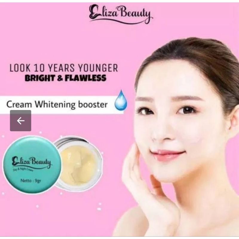 Cream Eliza Beauty All In One Skin Type Day ,Night / Krim Siang, Malam pencerah,pemutih &amp; glowing