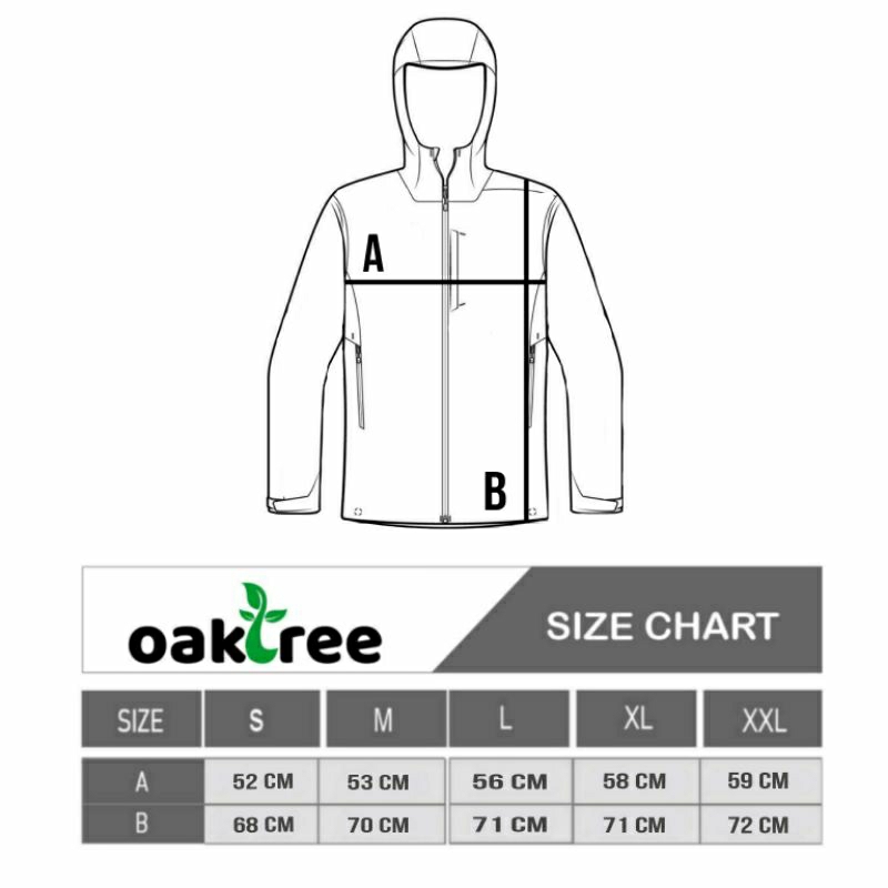 Jaket Olahraga Lari Oaktree