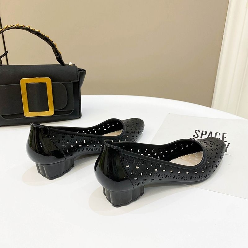 Sepatu fashion Wanita Heels Jelly Alina Space import High Quality RF