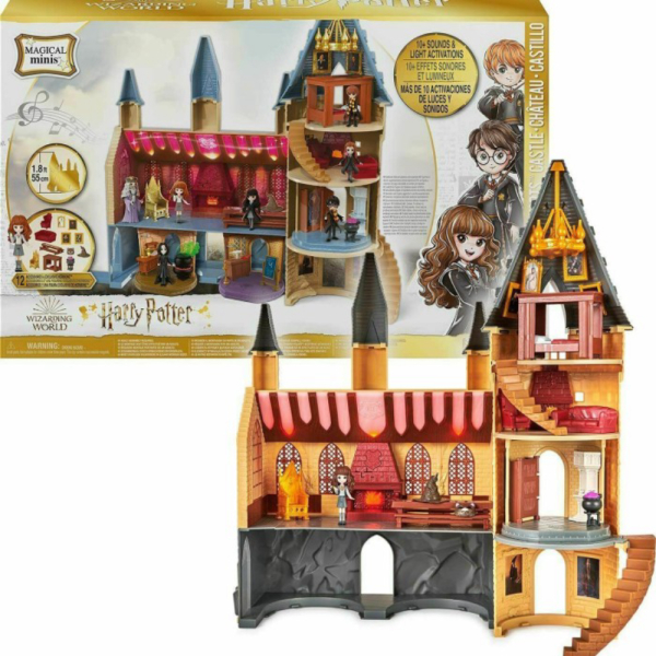 

Unik Rumah Harry Potter Wizarding World Hogwarts Castle with Accessories Limited