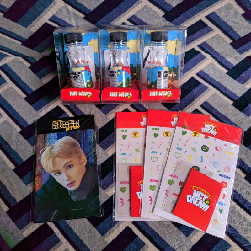 SEALED NCT DREAM HOT SAUCE MD / DOYOUNG PHOTOPACK SG21 SEASON GREETING 2021 / MARK NCT127 SUPERHUMAN