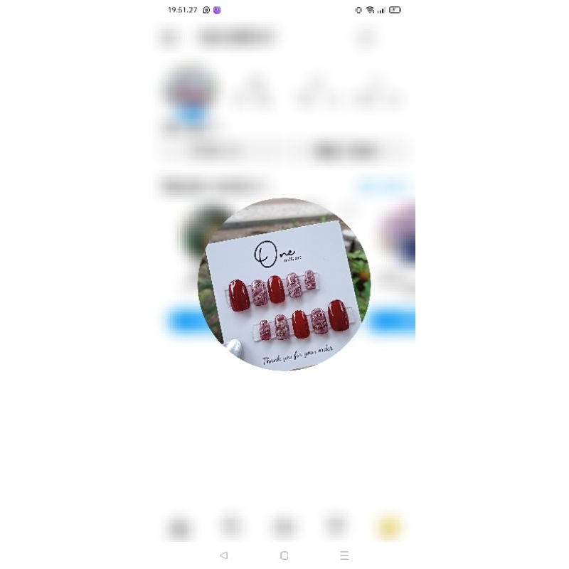 

1 LEMBAR A3 Alas Nail Art AP310