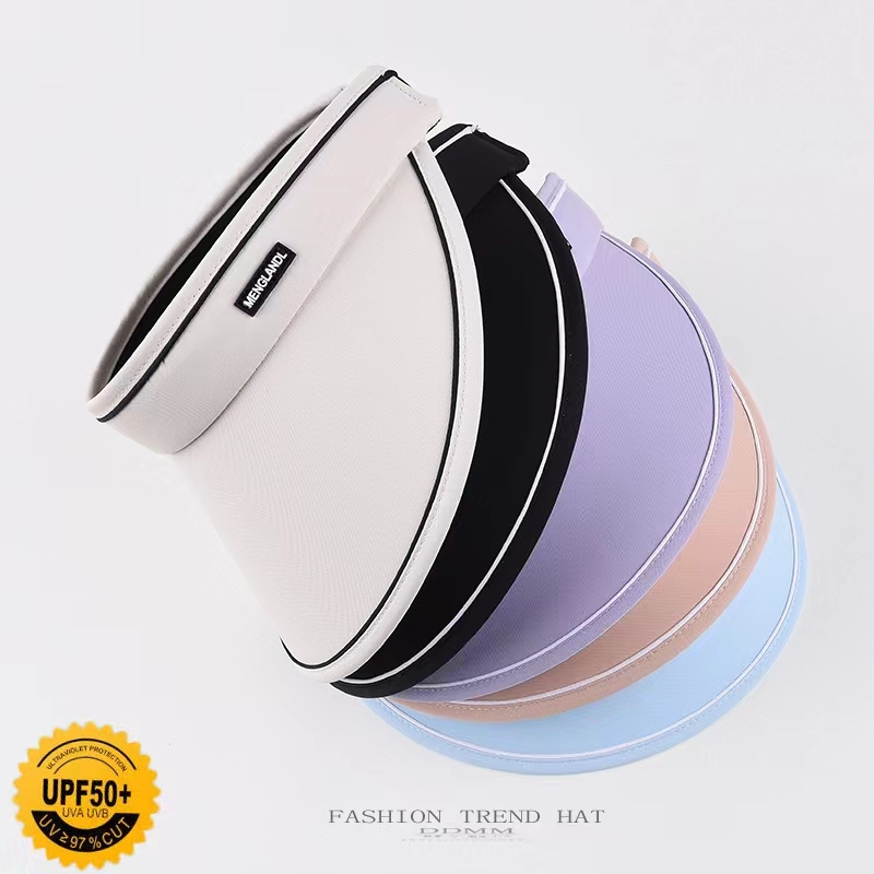 Batavia Topi gadis musim panas besar -besaran topi topi tabir surya outdoor anti -ultraviolet cover wajah naungan pasir pantai topi surya T1-T5