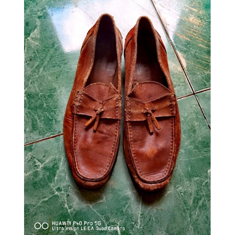Sepatu Slip On size 45 Zara Man Original (PRELOVED)