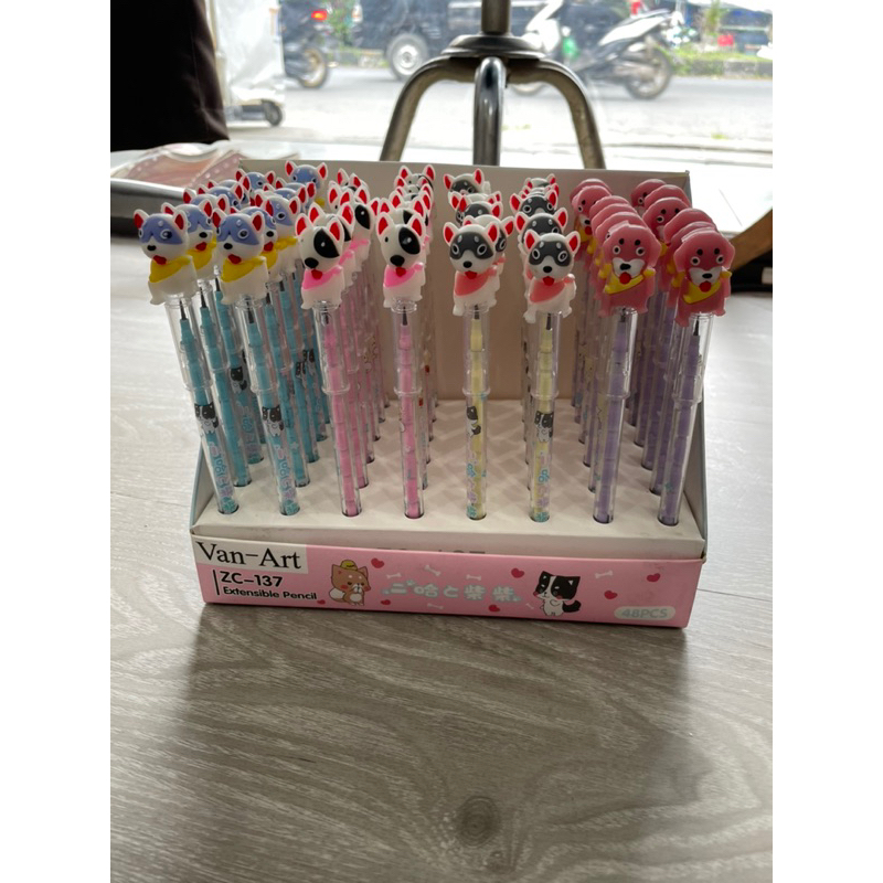 

Pensil Susun Bensia Karakter Doggy Lucu Alat Tulis CICICI 2