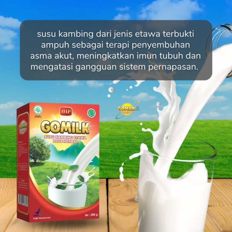 

Gomilk Susu Kambing Etawa Ampuh Mengatasi Asma