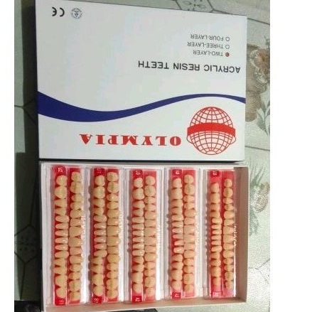 Gigi Fullset Olympia Gigi Palsu / Gigi tiruan resin teeth dental