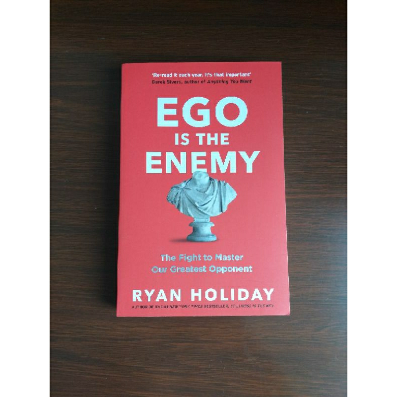 ego is the enemy by ryan holiday buku import original second