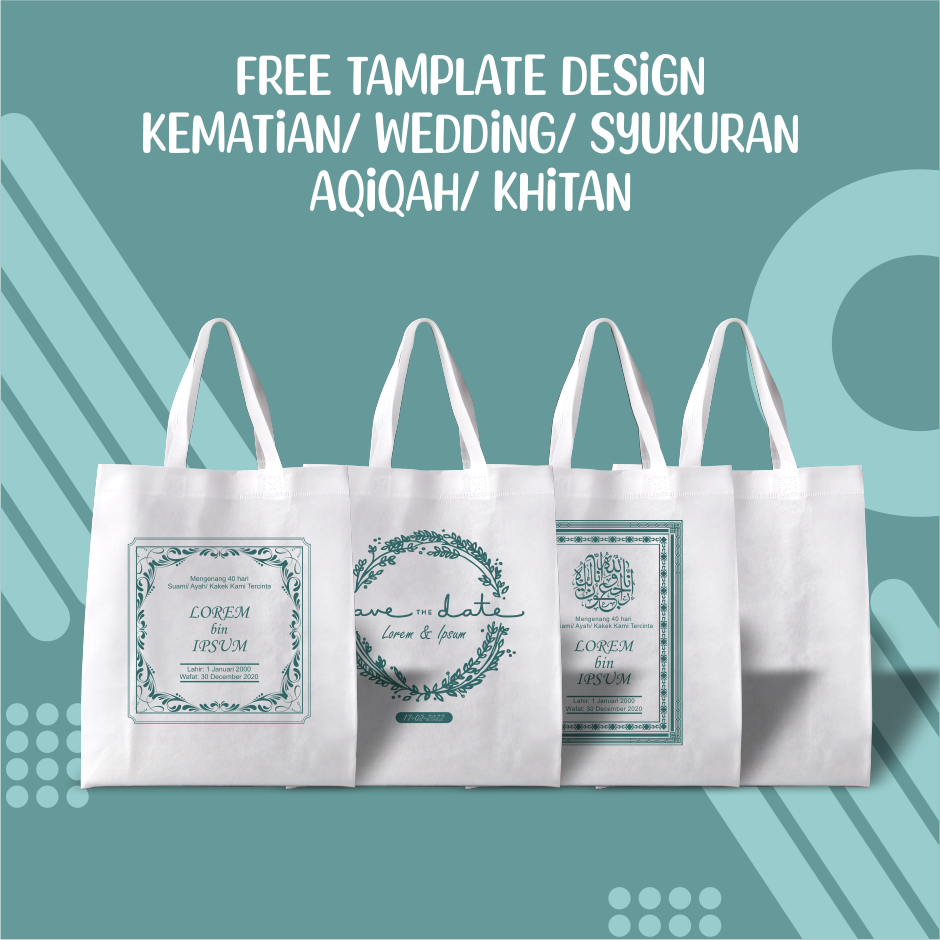 CUSTOM SABLON 1 HARI BERES BOX 25X35X10