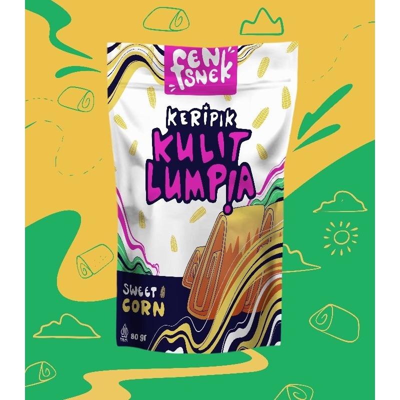 

KRIPIK KULIT LUMPIA RASA JAGUNG MANIS 120 GRAM