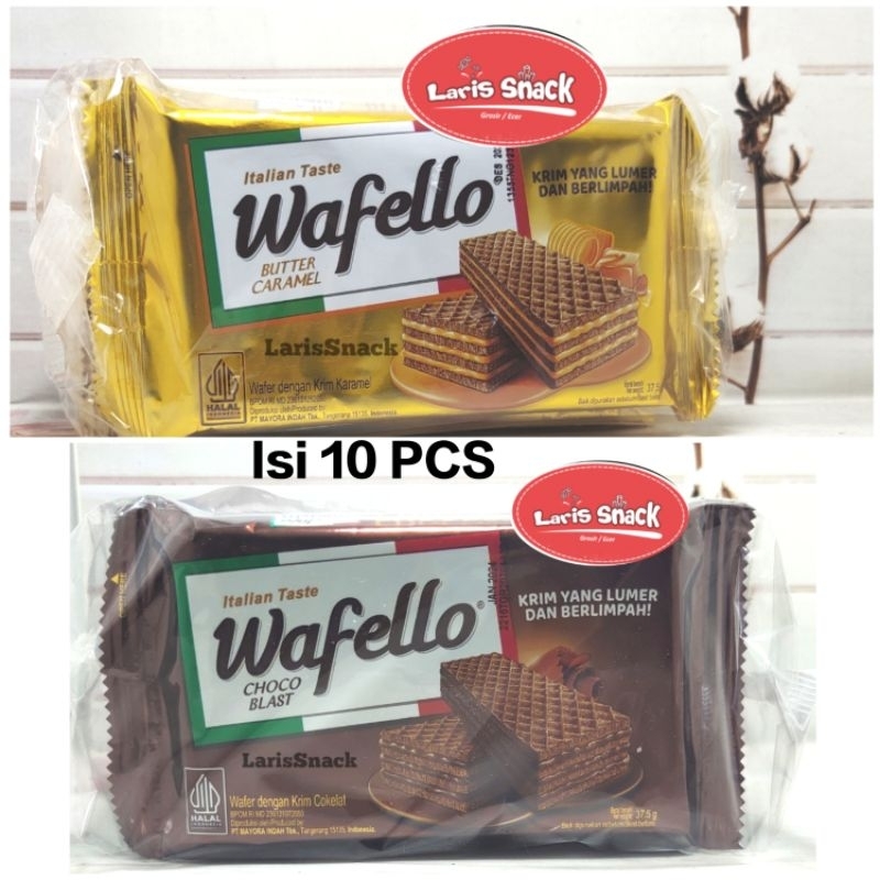 

Roma Wafello Italian Wafer All Varian 37,5gr (isi 10pcs)