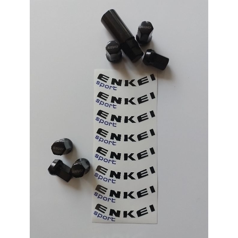 stiker velg mobil 15" enky rally