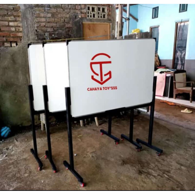 

Papan Tulis Whiteboard Standing 60x90 cm