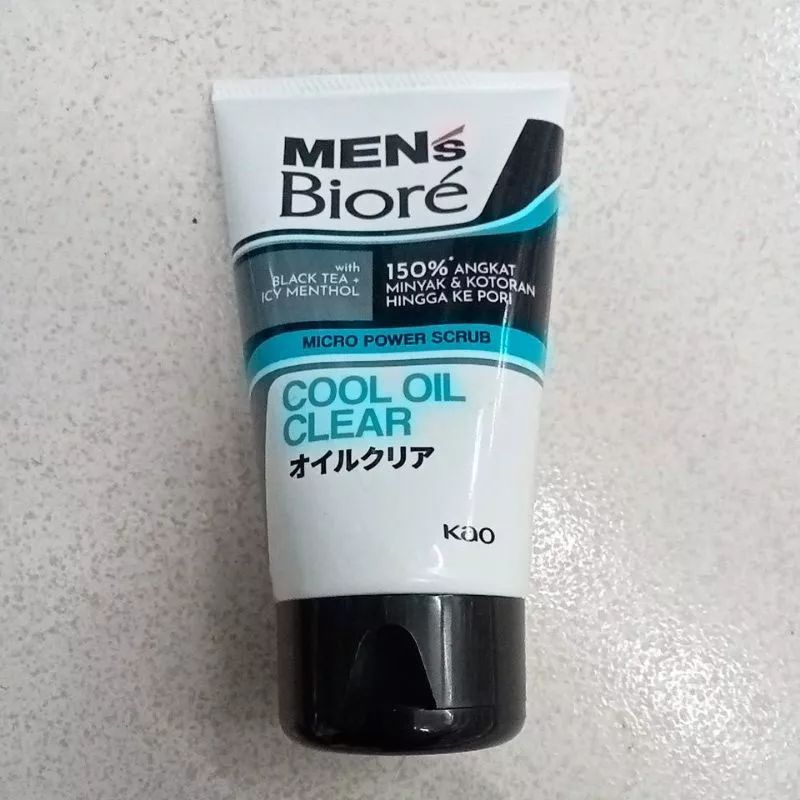 Biore Men's Cool Oil Clear 100g