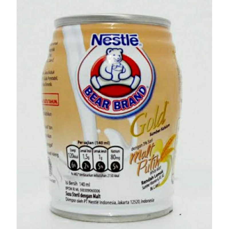 

susu bear brand white malt 140gr