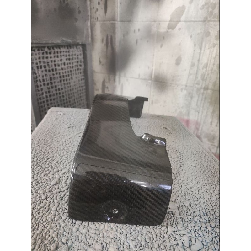 Cover shock depan bawah fairing Harley davidson roadgleade carbon infusion