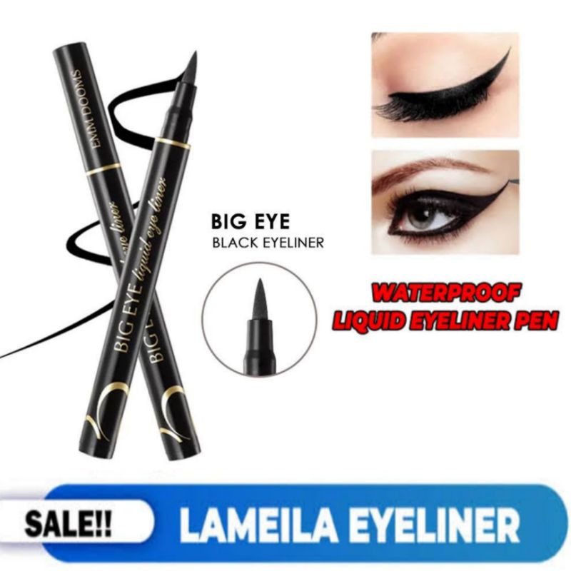 Big Eyeliner Pen Anti Air Ala Korea Mudah Digunakan