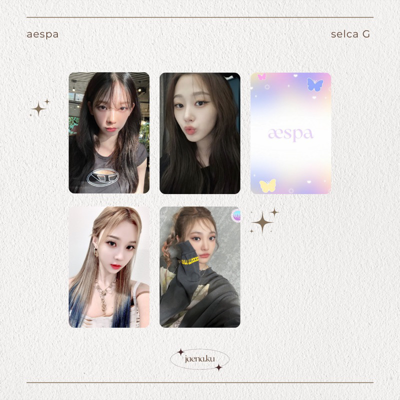 [AESPA] PHOTOCARD SELCA #10 AESPA