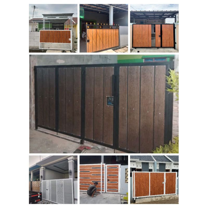 Pagar minimalis, minimalis lisplang