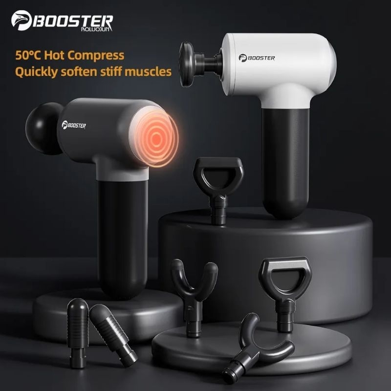 Booster 2023 Mini V3 Charging Fascia Gun Vibration Muscle Relaxation Massager Neck And Back Compression Portable Fitness Device