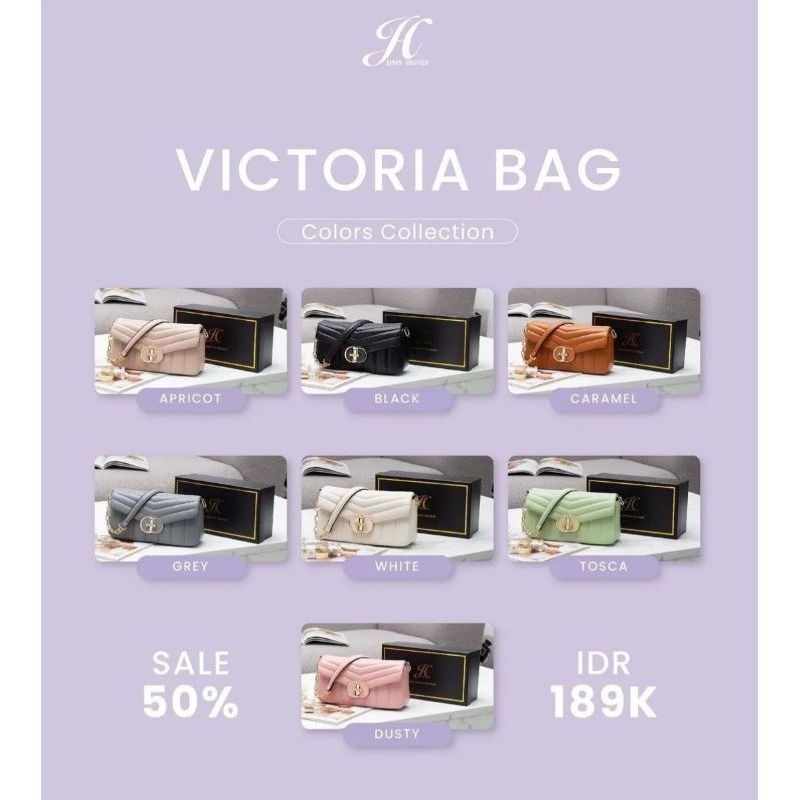 FREE BOX EXCLUSIVE TAS SELEMPANG TAS BAHU WANITA ELEGAN JIMS HONEY JH VICTORIA BAG TAS CLUTCH PESTA SHOULDER HAND BAG MEWAH BRANDED KADO ULTAH ANNIVERSARY PACAR ISTRI CEWEK PEREMPUAN UNIK ELEGANT CANTIK MURAH FEMINIM